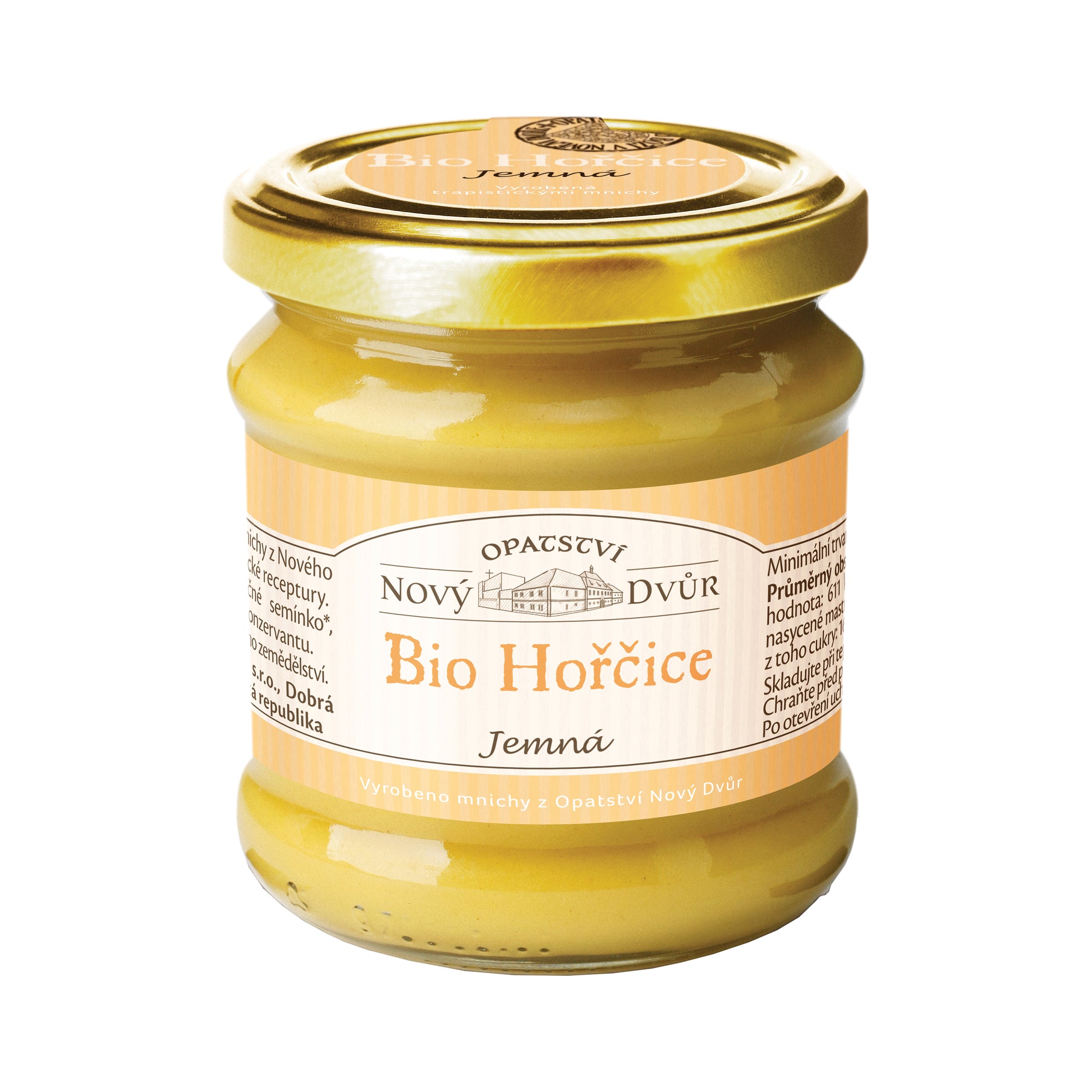 440215 Hořčice jemná 205 g BIO   LABORA-1