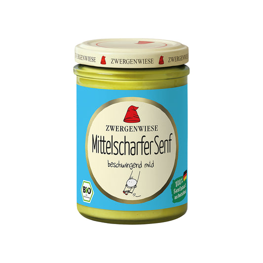 440234 Hořčice středně pálivá 160 ml BIO   ZWERGENWIESE-1