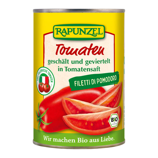 445107 Rajčata loupaná čtvrcená 400 g BIO   RAPUNZEL-1