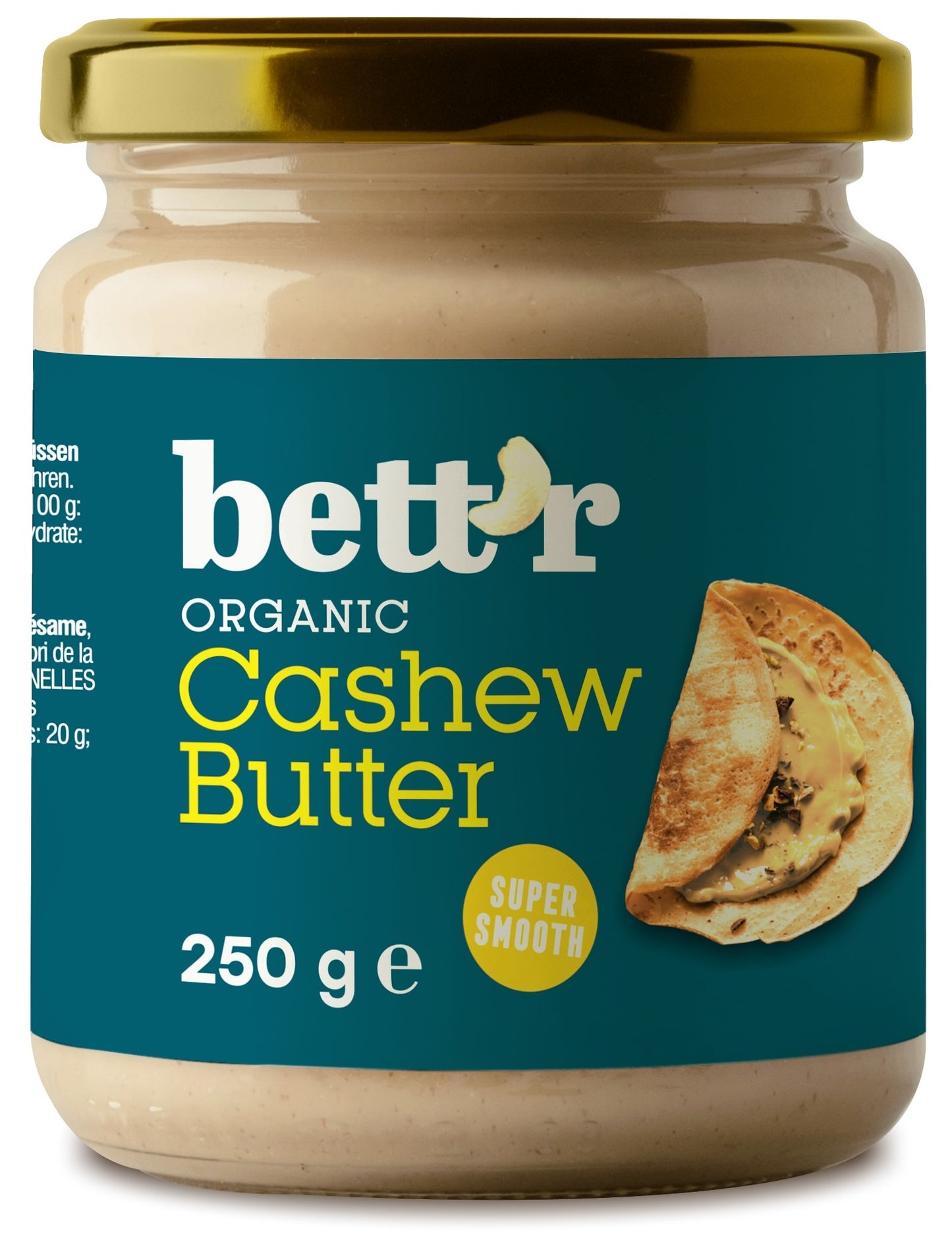 bett'r bio 100% kešu maslo 250g