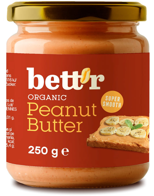 bett'r bio 100% arašidové maslo 250g