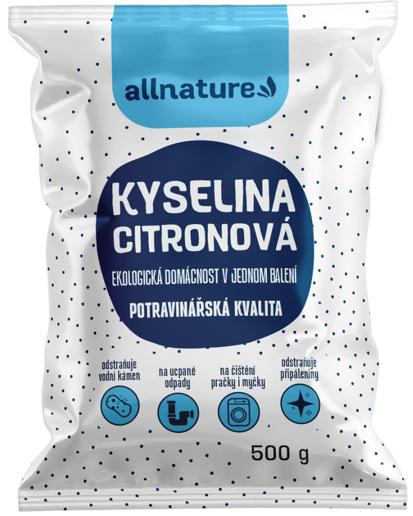 Allnature Kyselina citronová 250 g