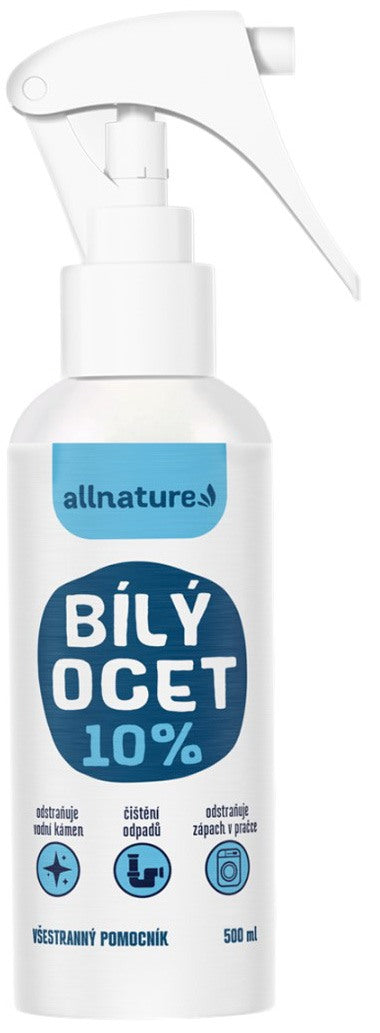 Allnature Biely ocot sprej 10% - 500 ml (fľaša s rozprašovačom)