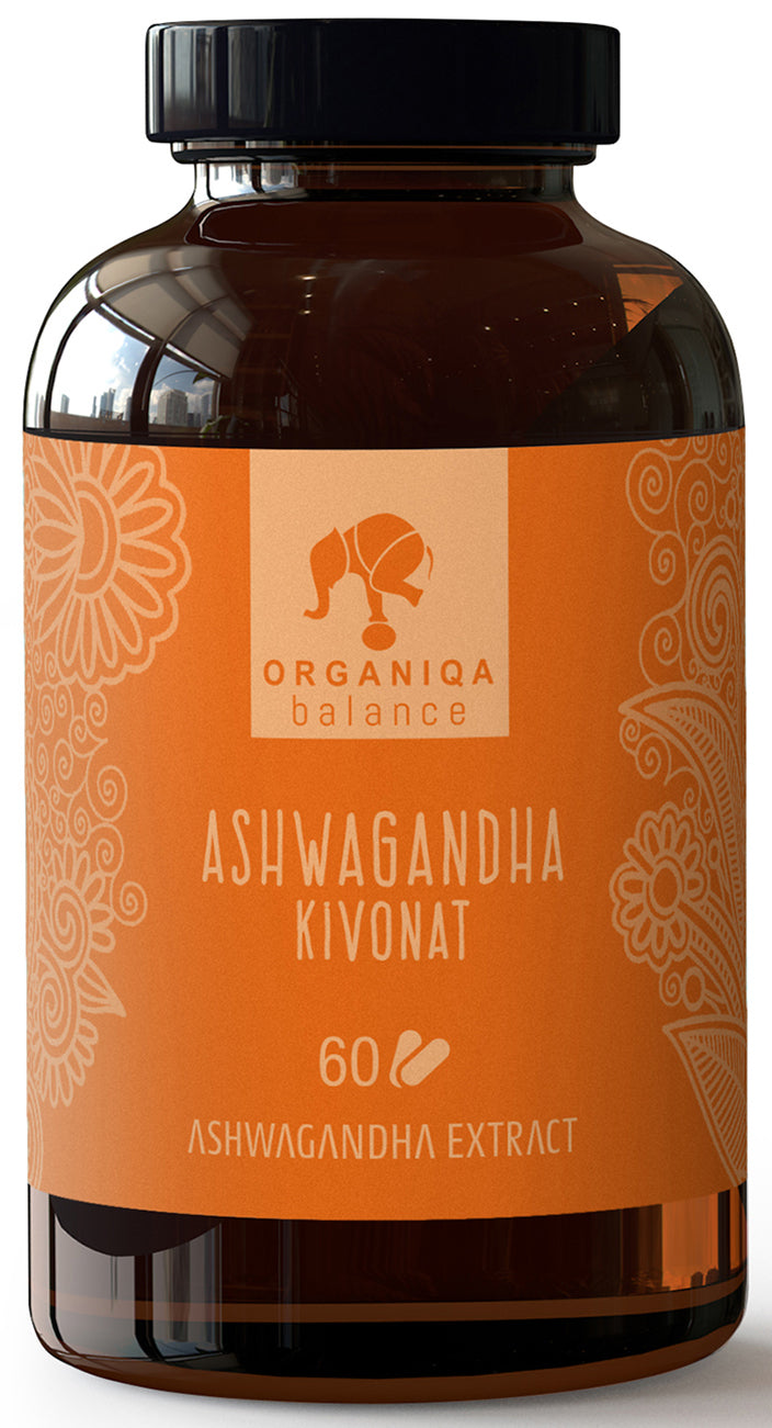 ORGANIQA Ashwagandha extract 10:1 kapsule 60 ks