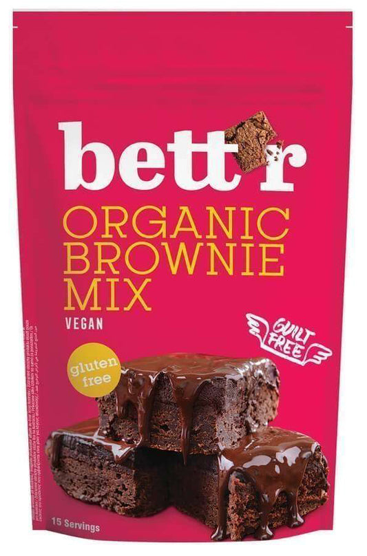 bett'r bio brownie mix na pečenie bez lepku 400g