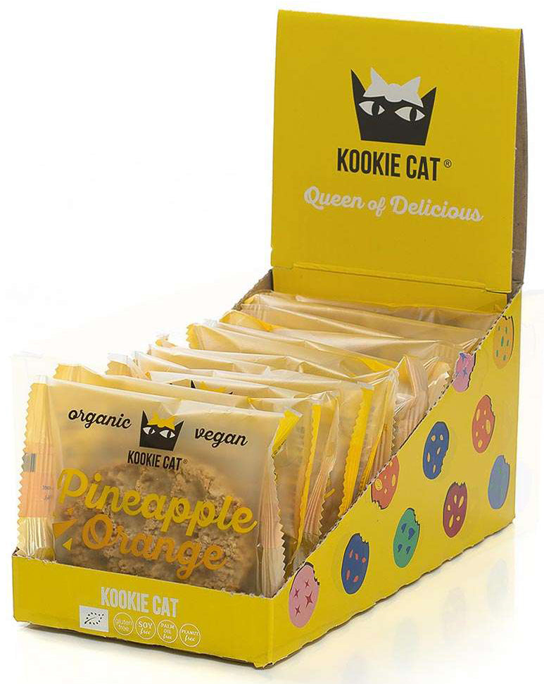 Kookie Cat sušienka ananás a pomaranč 50g bio