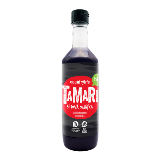 461002 Tamari sójová omáčka 500 ml BIO   COUNTRY LIFE-1