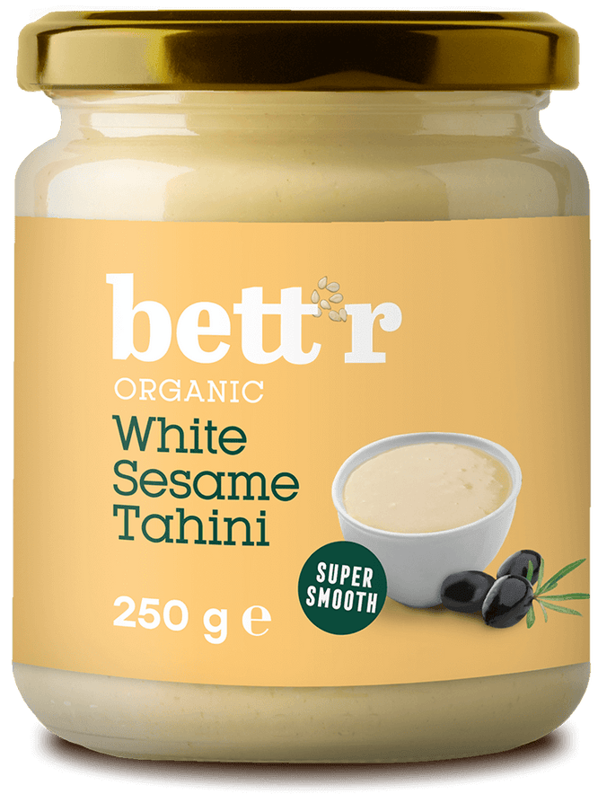 bett'r Biele sezamové Tahini, 250g bio