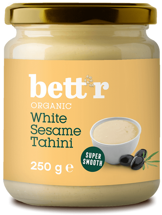 bett'r Biele sezamové Tahini, 250g bio