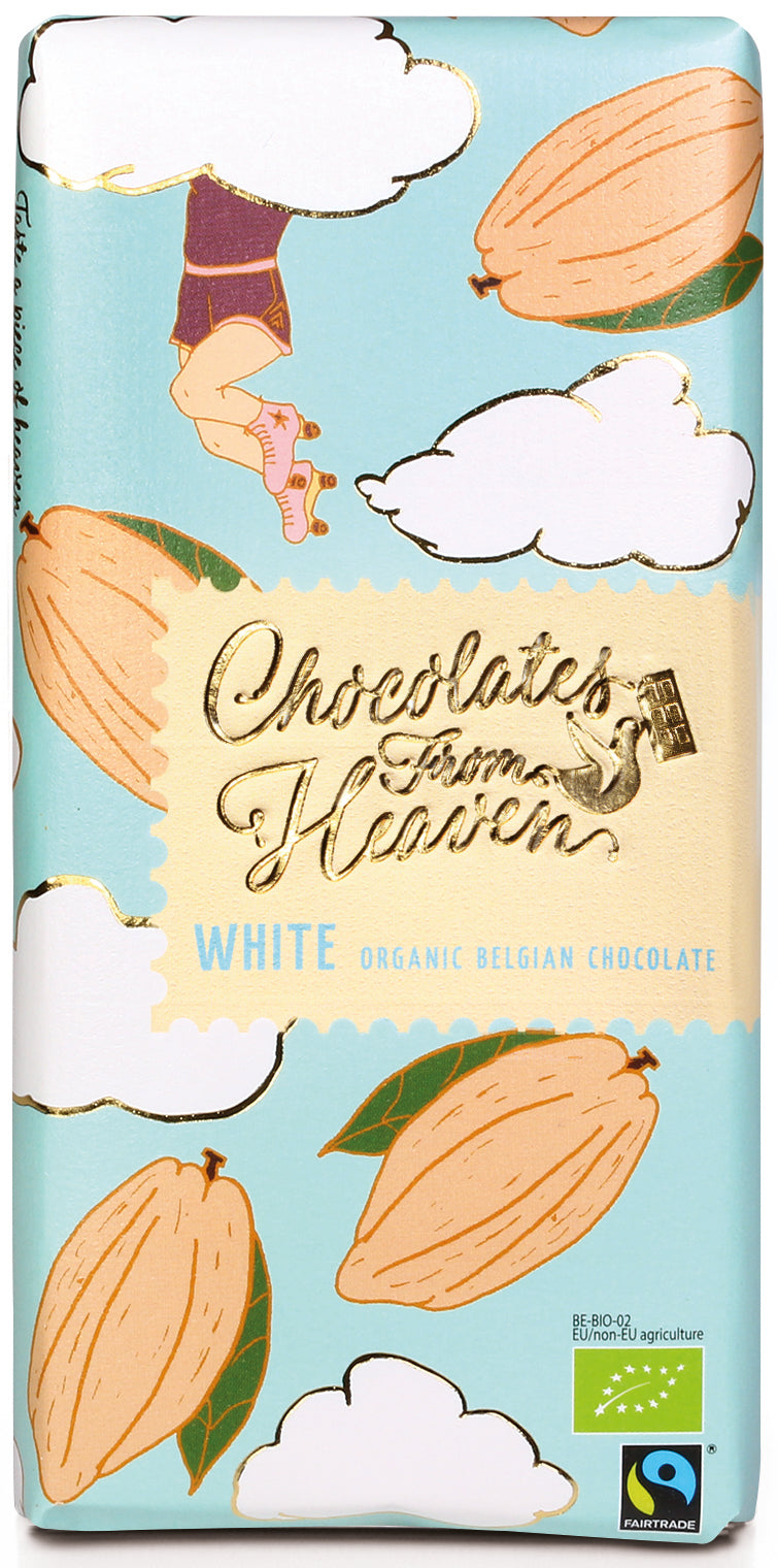 Bio Chocolates from Heaven biela čokoláda 100g