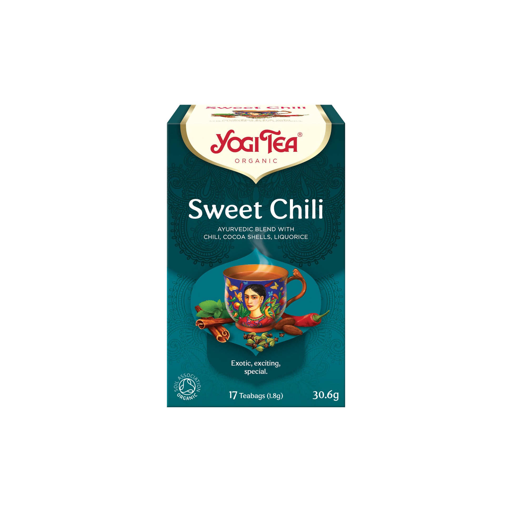 510523 Čaj Sladké chilli 17 sáčků 30,6 g BIO   YOGI TEA-1
