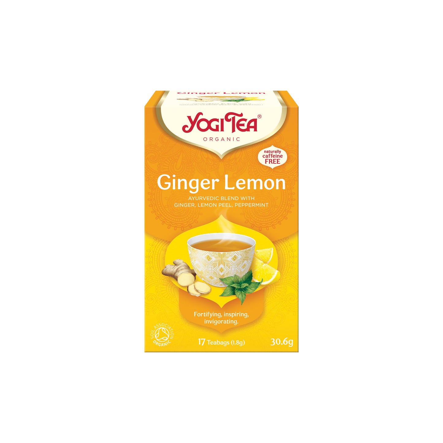 510537 Čaj Zázvor Citrón 17 sáčků 30,6 g BIO   YOGI TEA-1