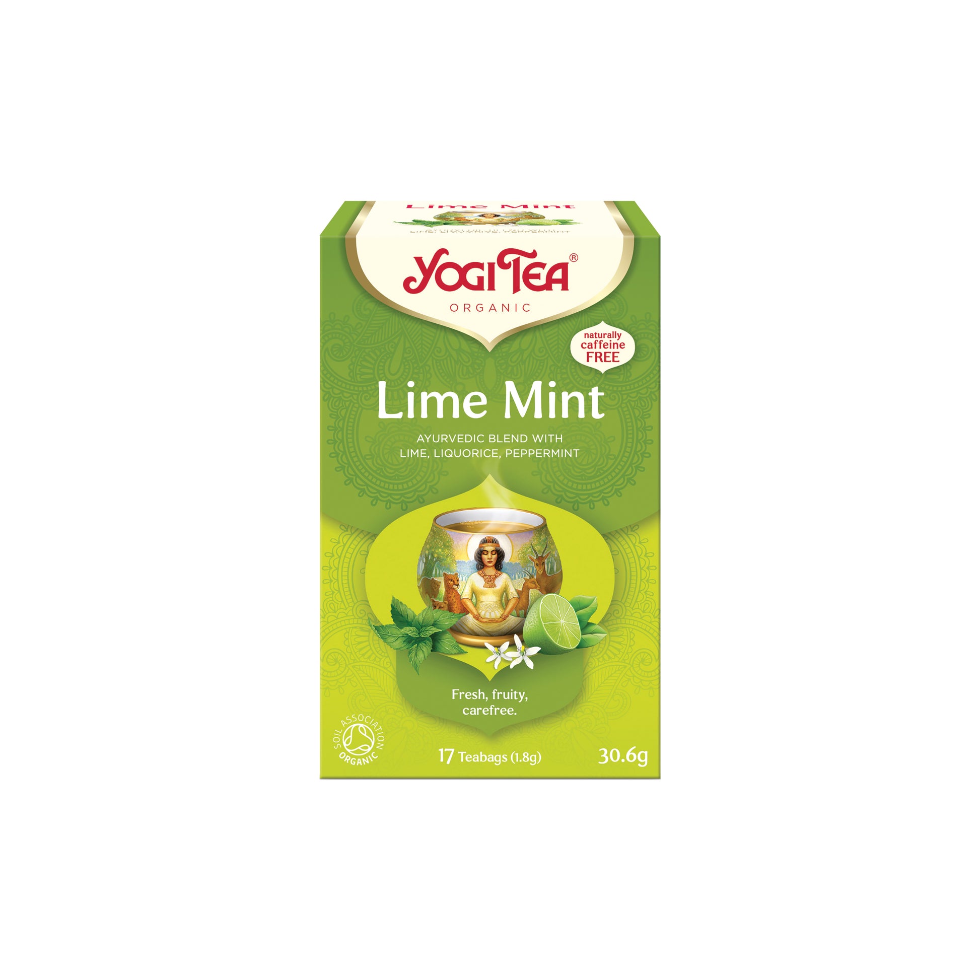 510542 Čaj Limetka Máta 17 sáčků 30,6 g BIO   YOGI TEA-1