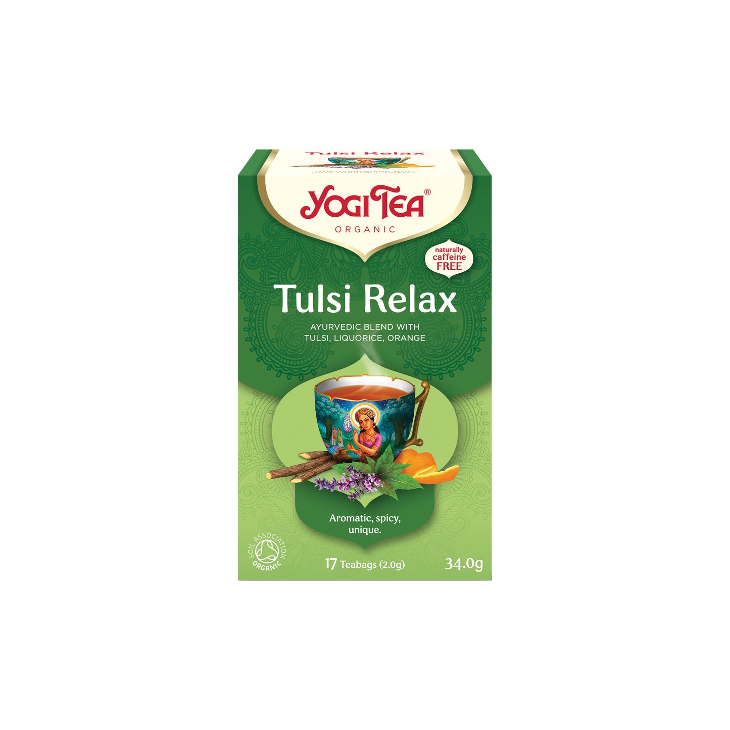 510546 Čaj Tulsi Relax 17 sáčků 34 g BIO   YOGI TEA-1