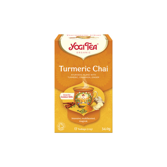 510568 Čaj Turmeric chai 17 sáčků 34 g BIO   YOGI TEA-1