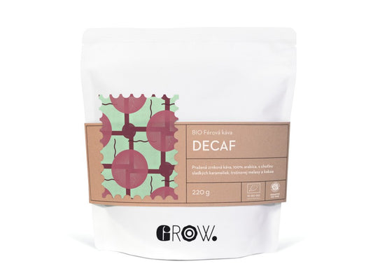 BIO Férová káva Decaf, 220g (bez kofeínu)