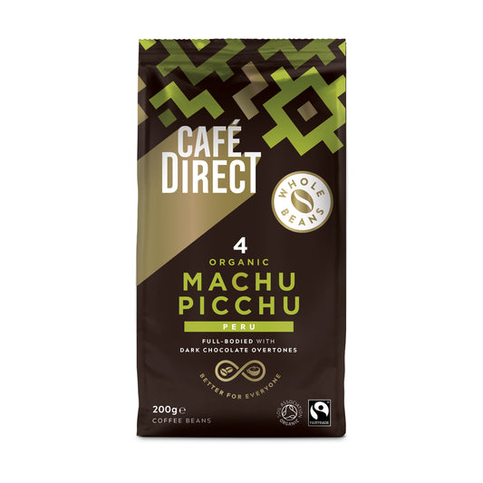 520028 Káva zrnková Machu Picchu SCA 200 g BIO   CAFÉDIRECT-1