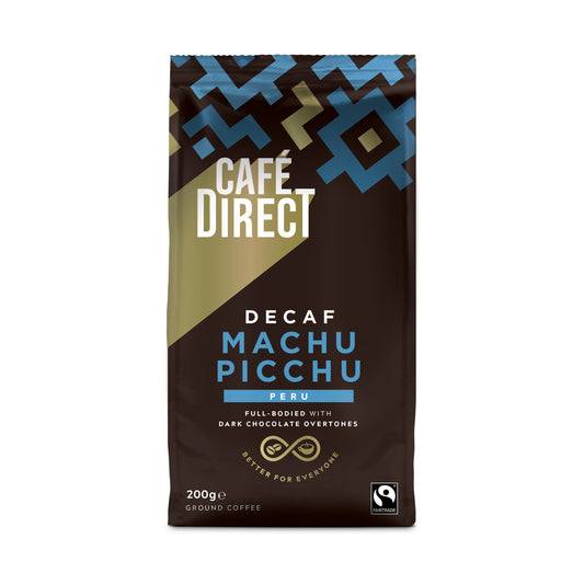 520030 Káva mletá bez kofeinu Machu Picchu SCA 200 g   CAFÉDIRECT-1