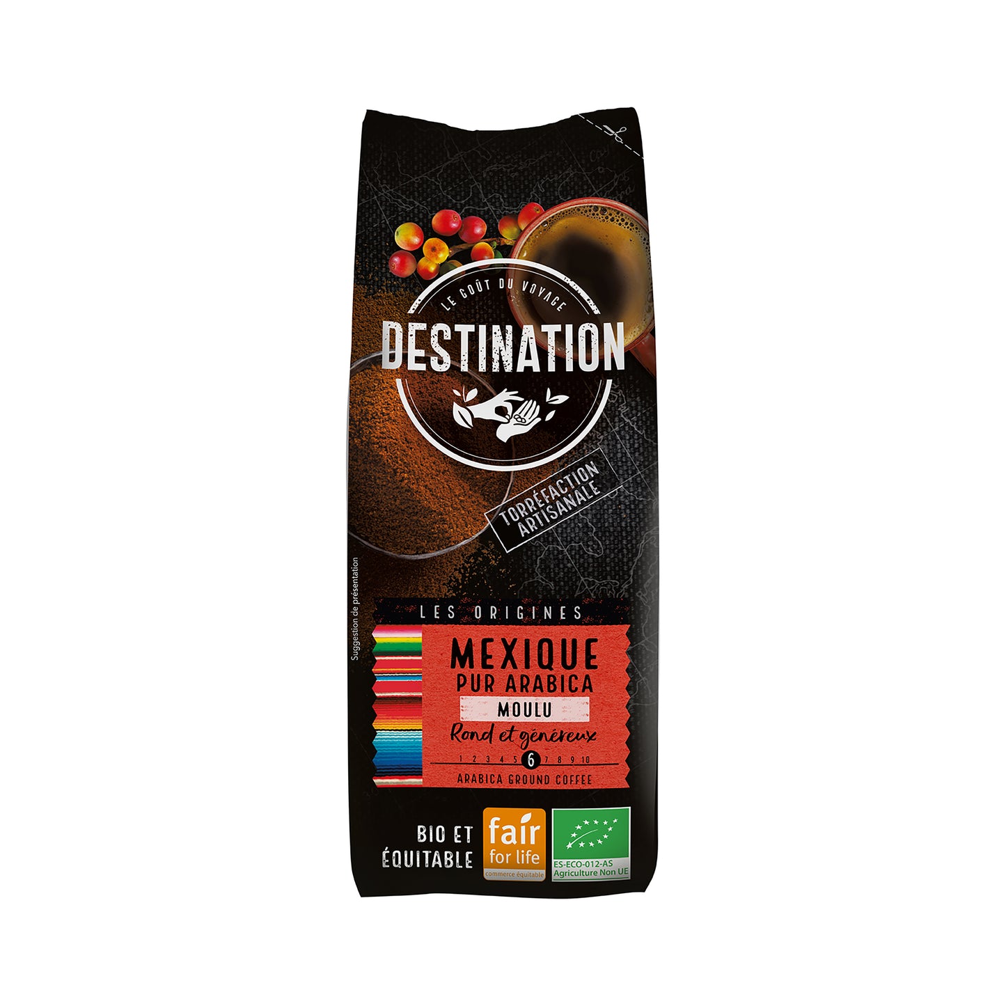 520038 Káva mletá Mexiko 250 g BIO   DESTINATION-1