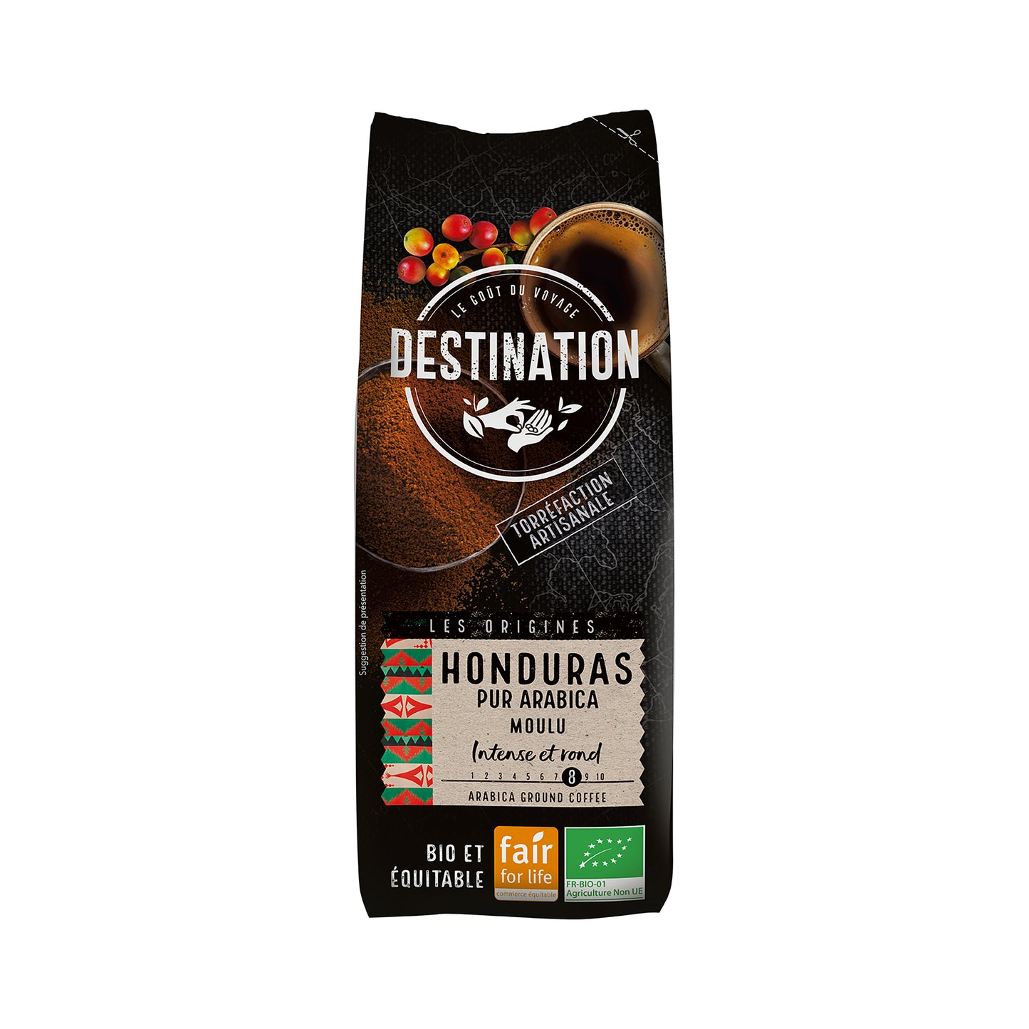 520042 Káva mletá Honduras 250 g BIO   DESTINATION-1