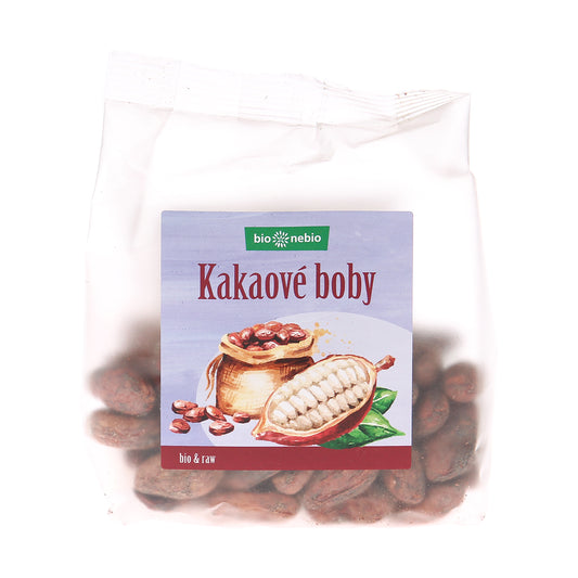 525077 Boby kakaové nepražené 100 g BIO   BIO NEBIO-1
