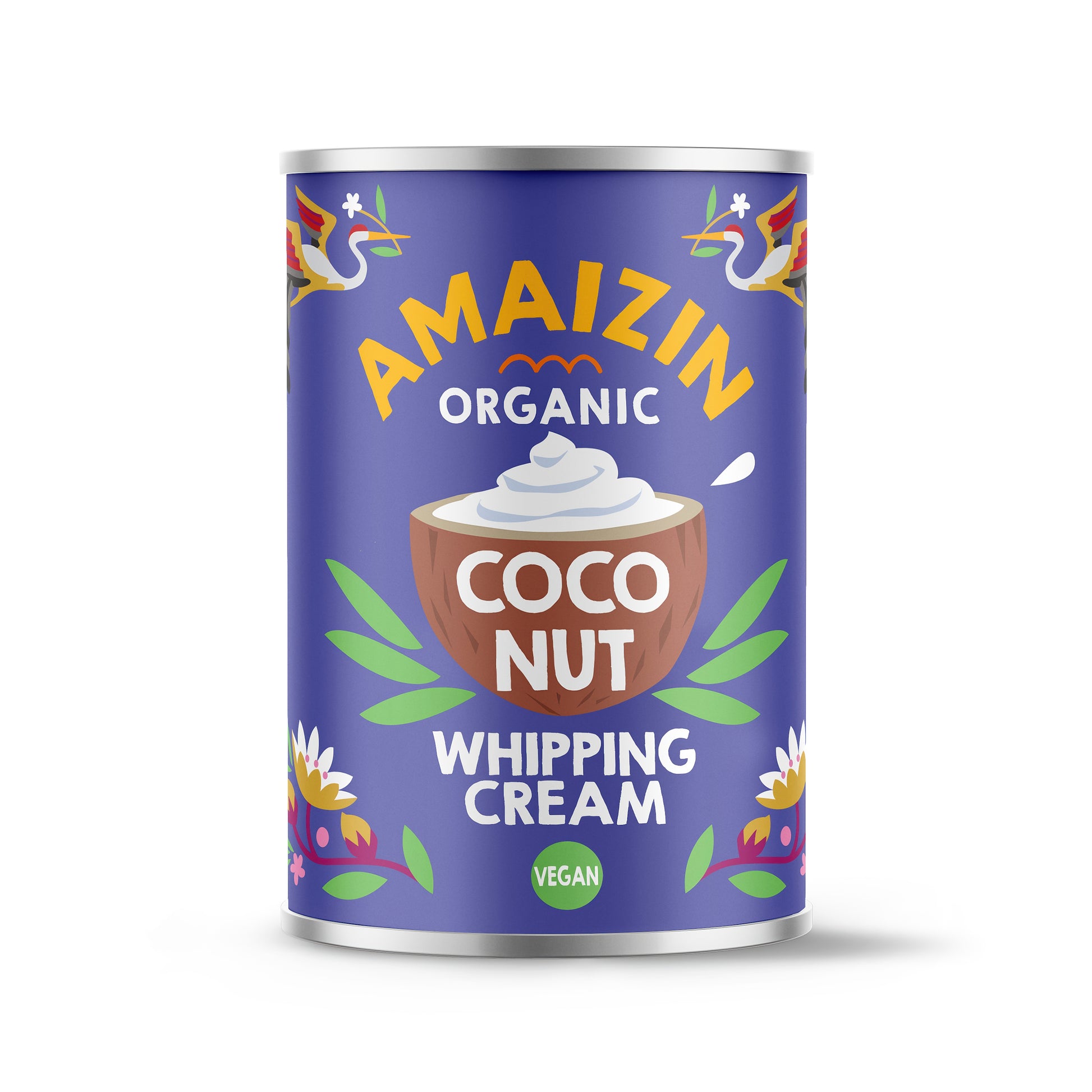 530048 Krém kokosový ke šlehání 30 % tuku 400 ml BIO   AMAIZIN-1