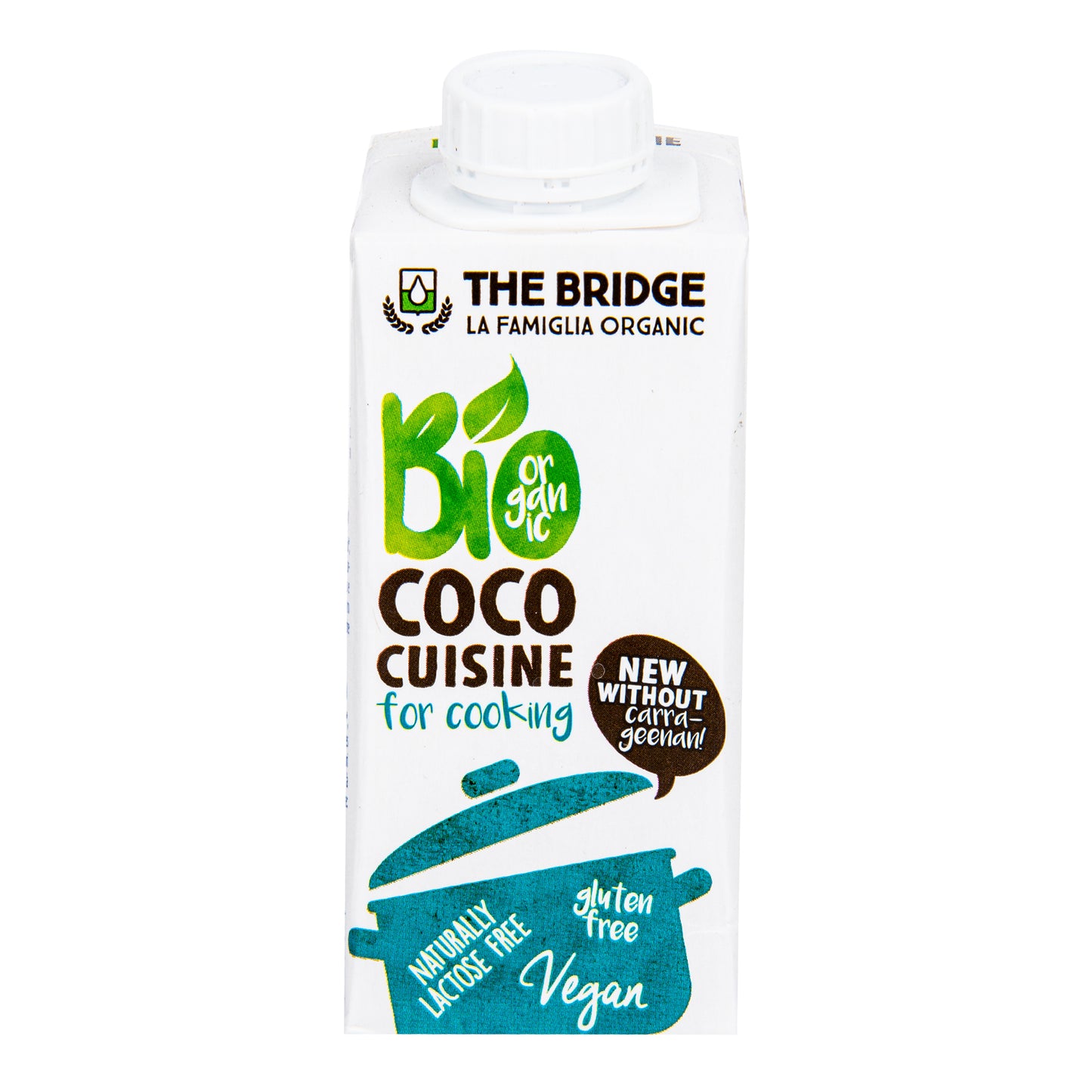 531130 Kokosová alternativa smetany na vaření 200 ml BIO   THE BRIDGE-1