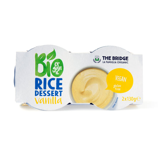 531139 Dezert rýžový vanilka 2x130 g BIO   THE BRIDGE-1