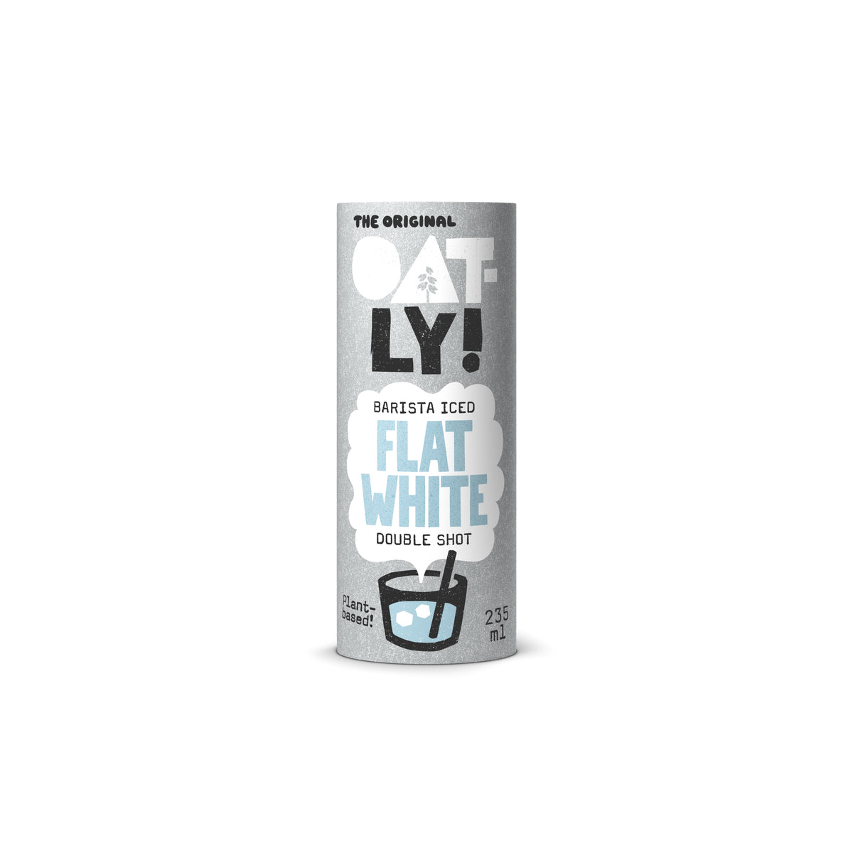 531179 Nápoj ovesný Barista Iced Flat White 235 ml   OATLY!-1