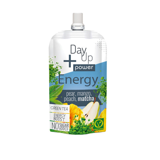 532095 Dezert ovocný hruška, mango, broskev, matcha - kapsička 100 g   DAY UP-1