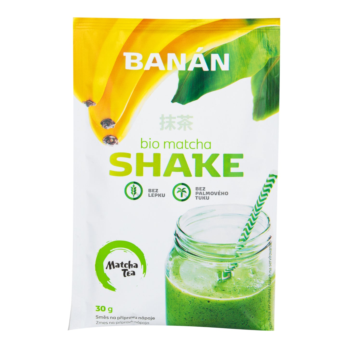 550129 Matcha shake banán bezlepkový 30 g BIO   AMYLON-2