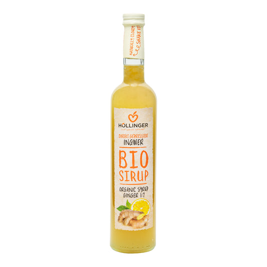 550144 Sirup zázvorový 500 ml BIO   HOLLINGER-1
