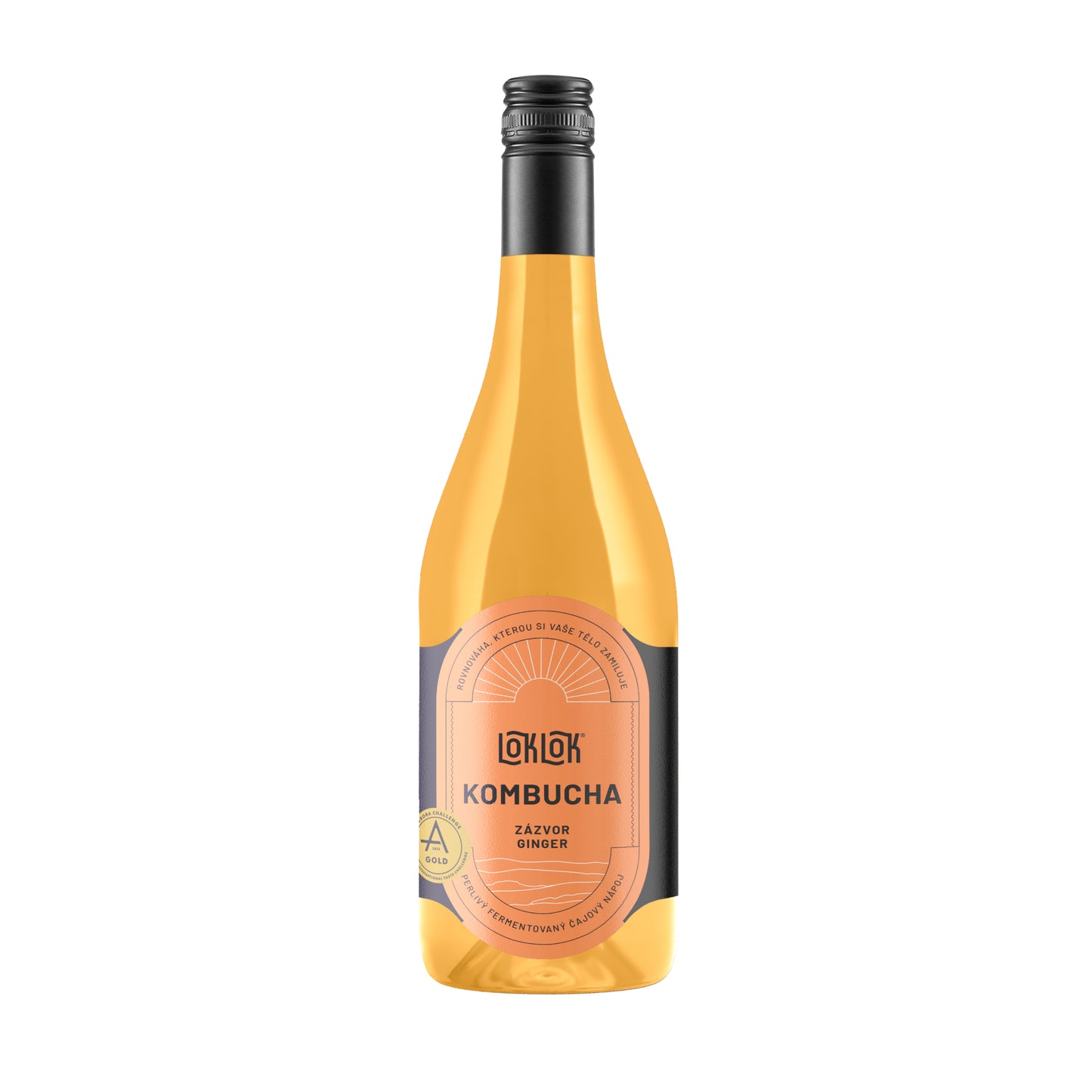 572064 Kombucha zázvor láhev 750 ml   LOKLOK-1