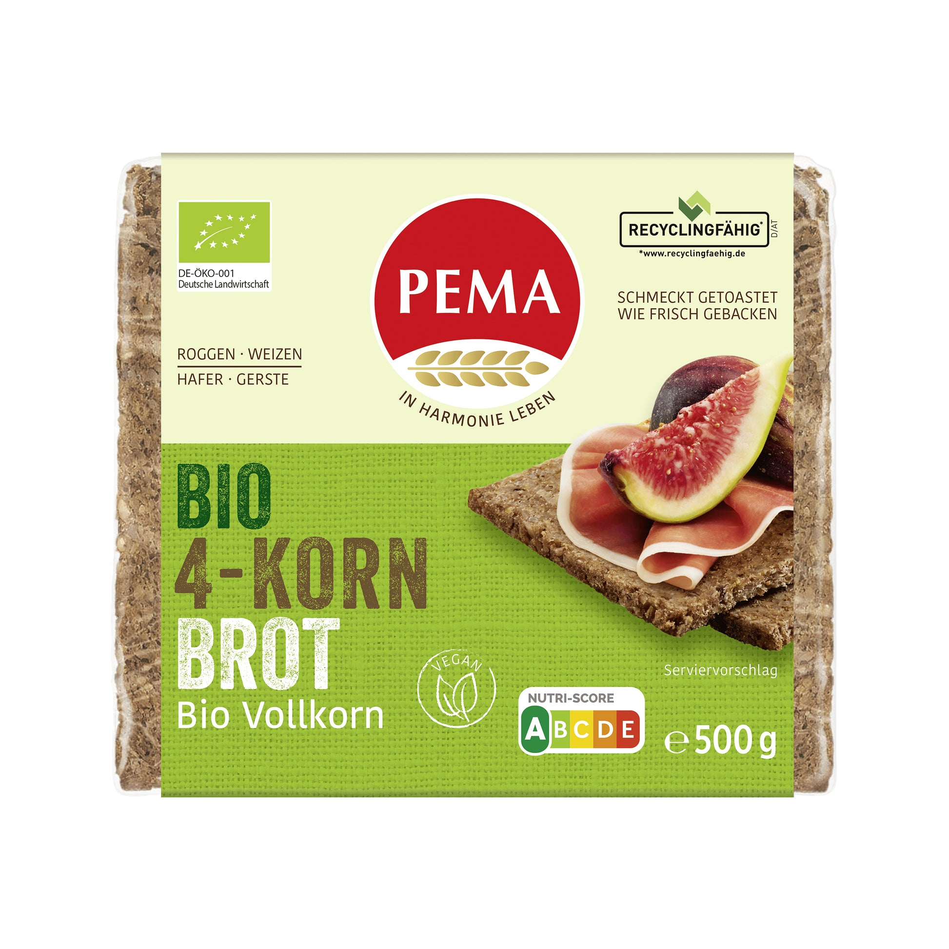610084 Chléb vícezrnný 500 g BIO   PEMA-1