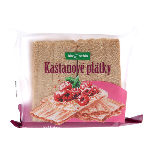 630367 Plátky křupavé s kaštany 100 g BIO   BIO NEBIO-1