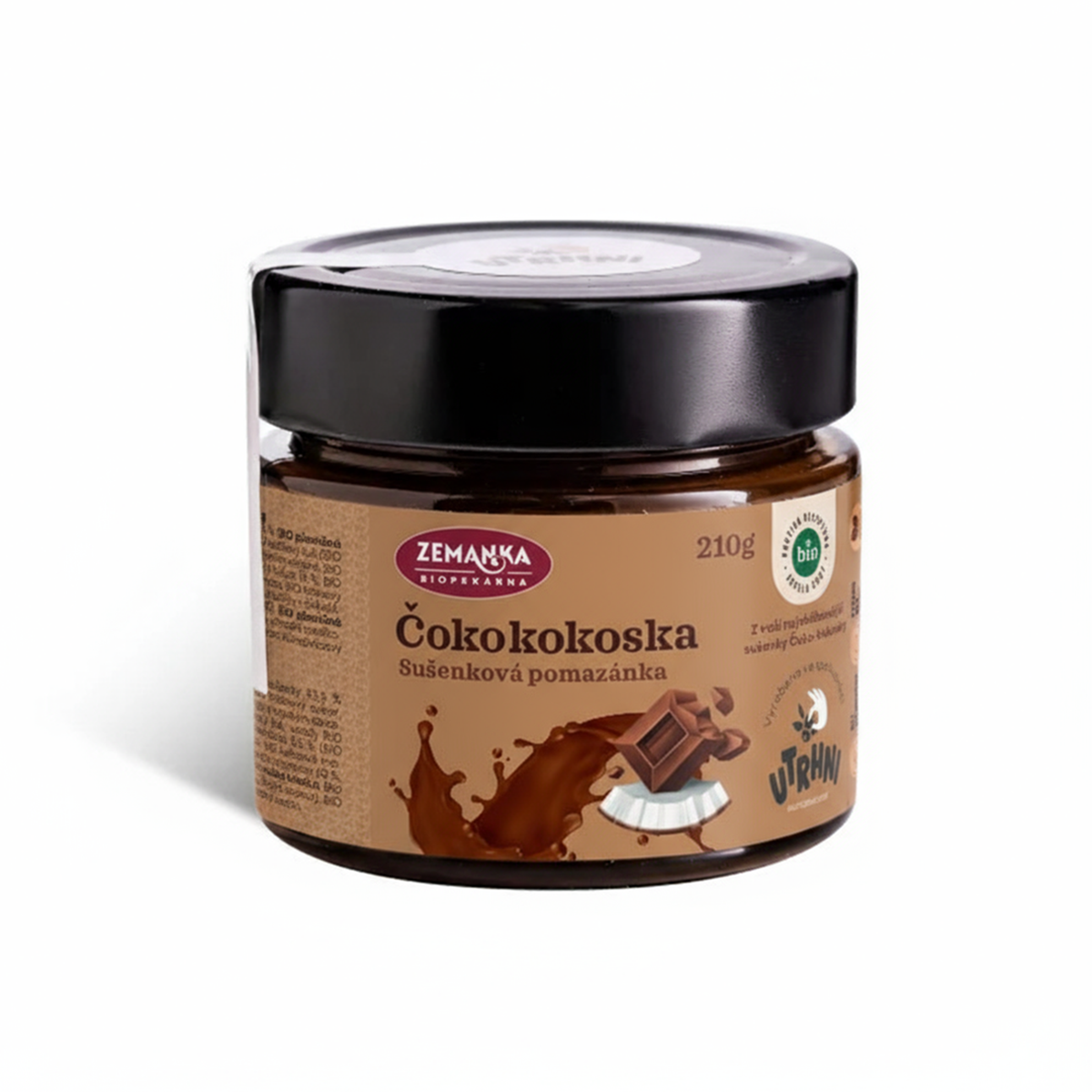 630422 Pomazánka sušenková Čokokokoska 210 g BIO   ZEMANKA-1