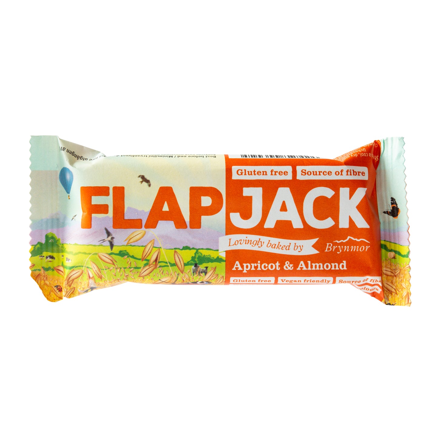632053 Flapjack ovesný meruňka-mandle bezlepkový 80 g   BRYNMOR-1