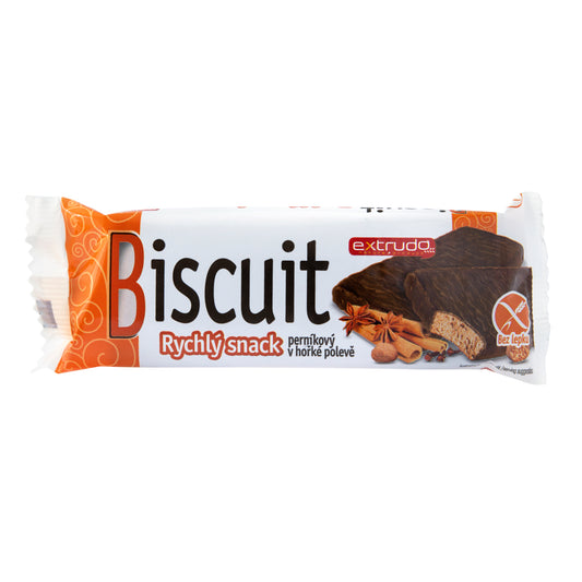 632203 Biscuit Rychlý snack perníkový v kakaové polevě 24 g   EXTRUDO   -2