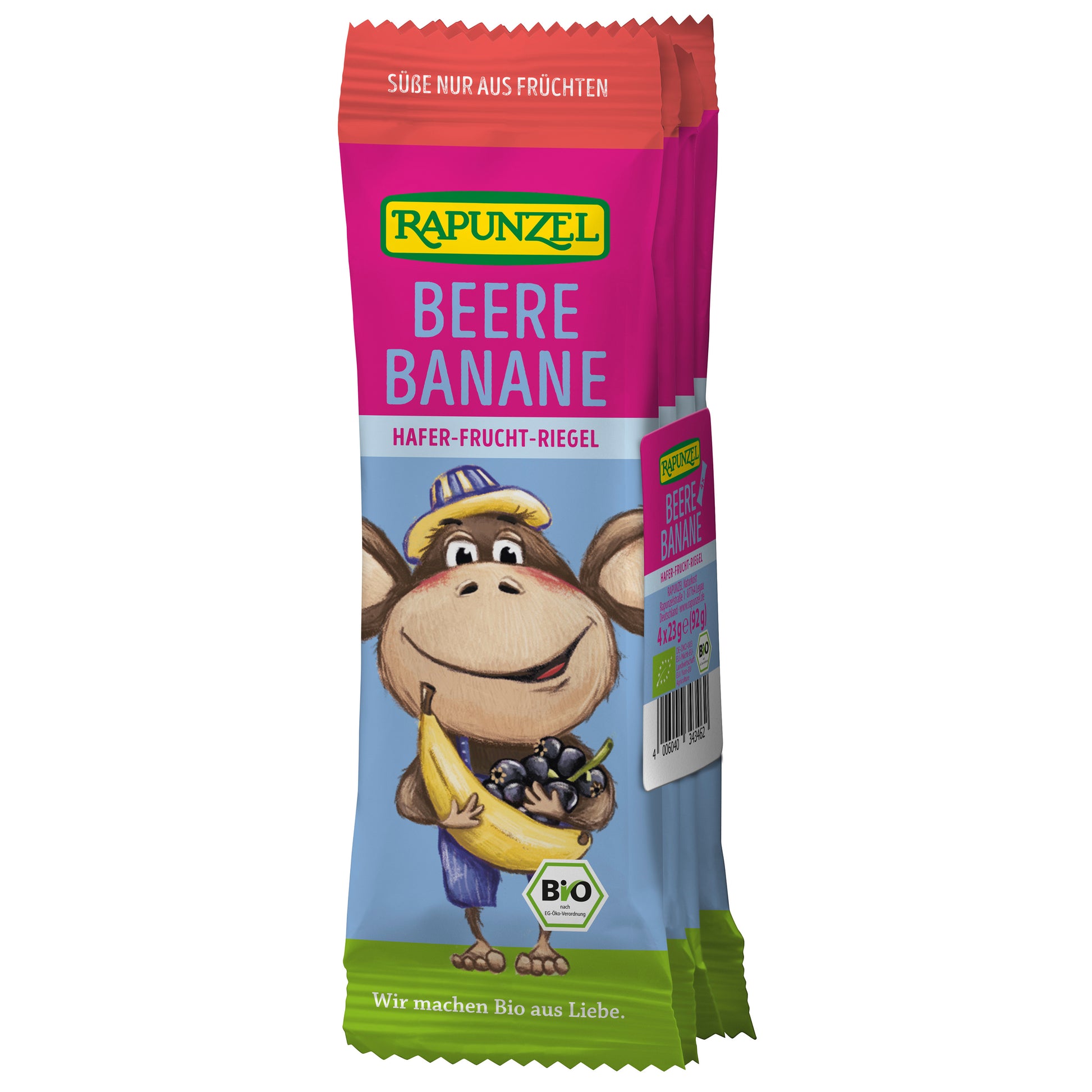 635205 Tyčinka dětská ovesná černý rybíz-banán 4 x 23 g BIO   RAPUNZEL-1