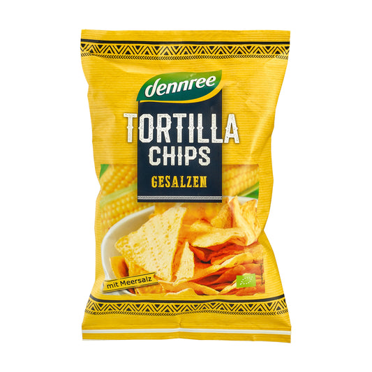 640066 Chipsy kukuřičné slané 125 g BIO   DENNREE-1