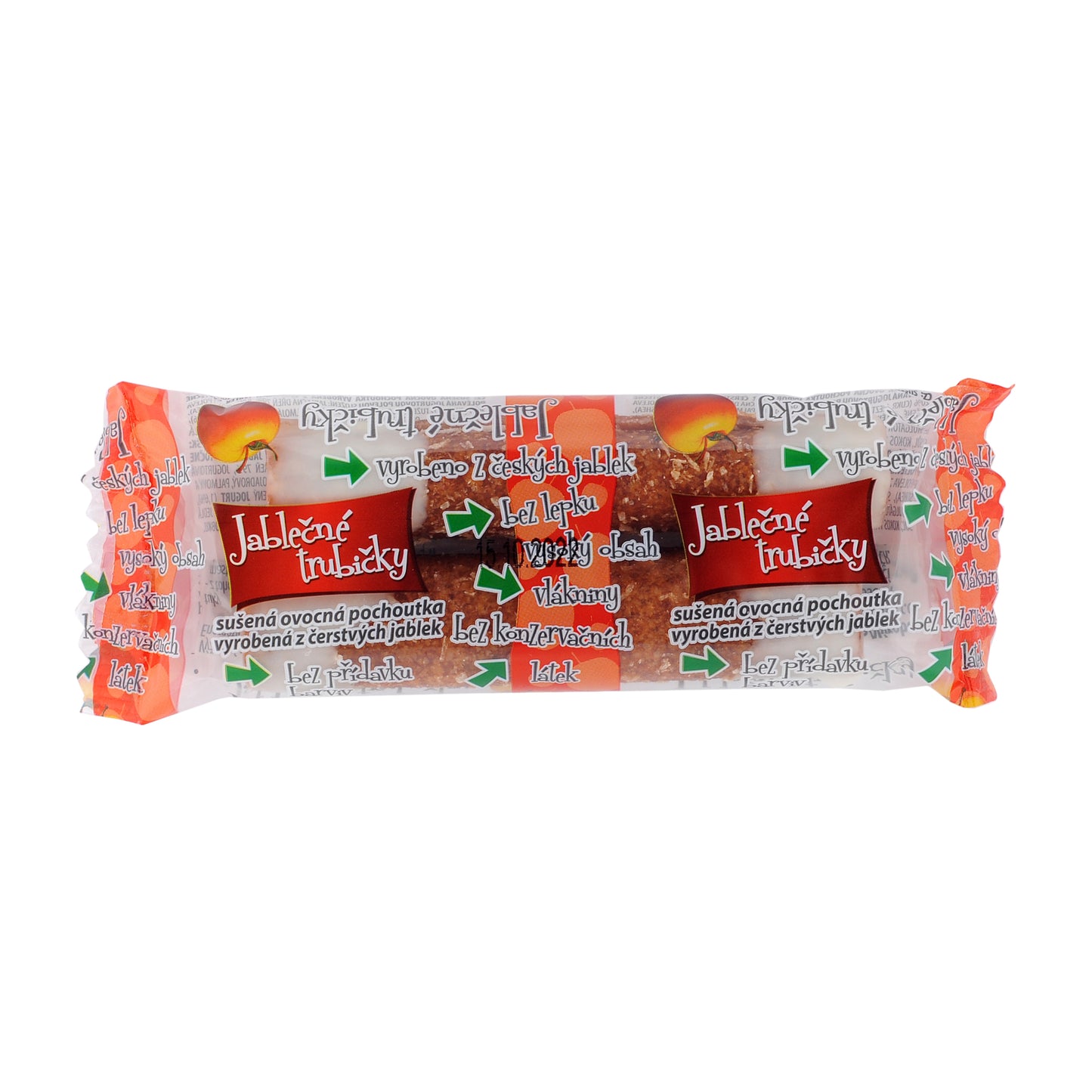 662019 Trubičky jablečné s jogurtem 24 g   BIOPRODUKT JT-2