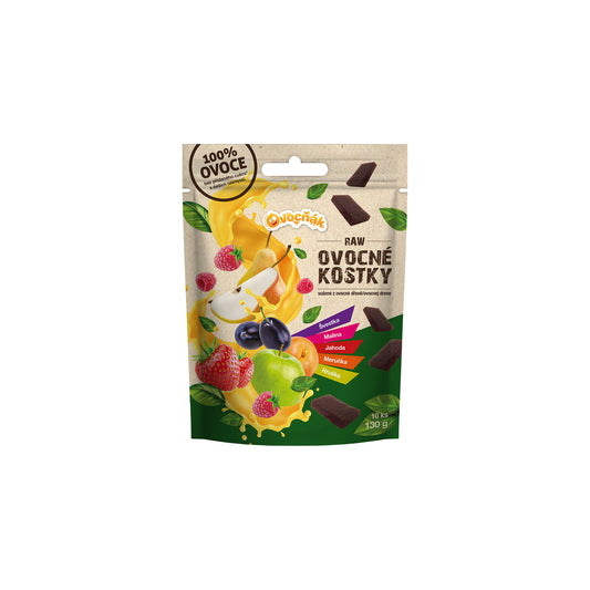 662218 Kostky ovocné mix chutí 130 g   OVOCŇÁK-1