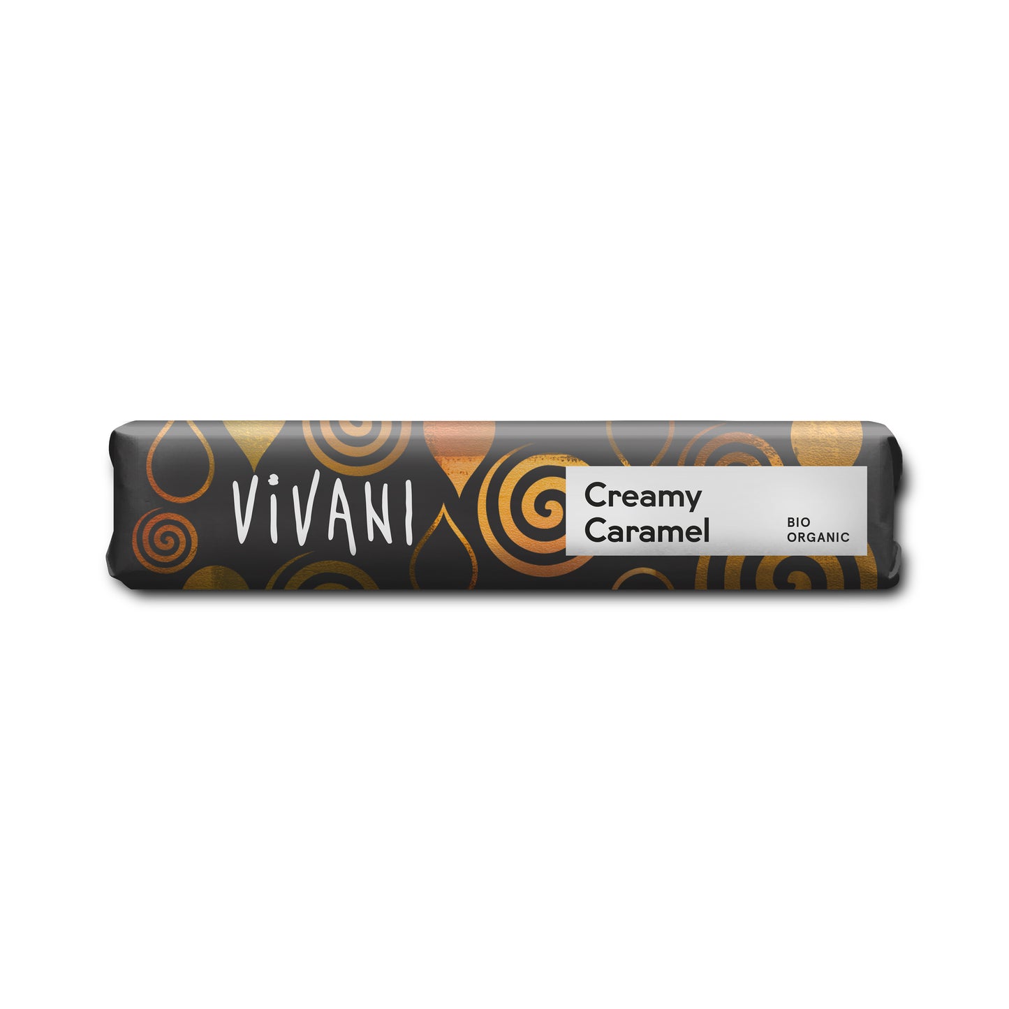 665219 Tyčinka mléčná čokoláda karamel 40 g BIO   VIVANI-1