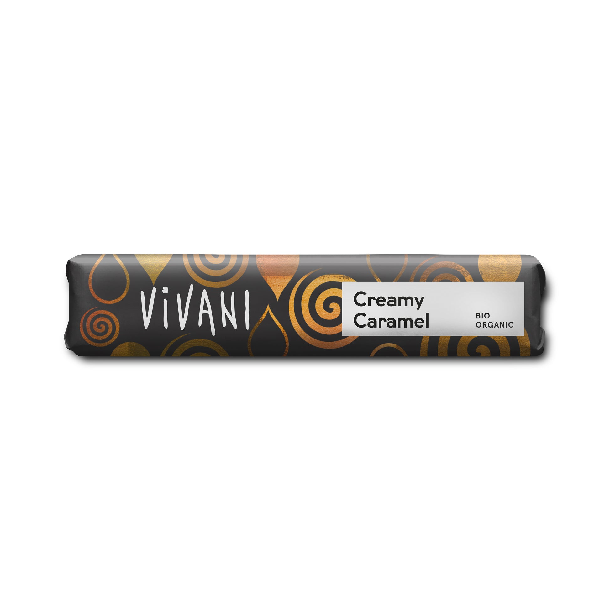 665219 Tyčinka mléčná čokoláda karamel 40 g BIO   VIVANI-1