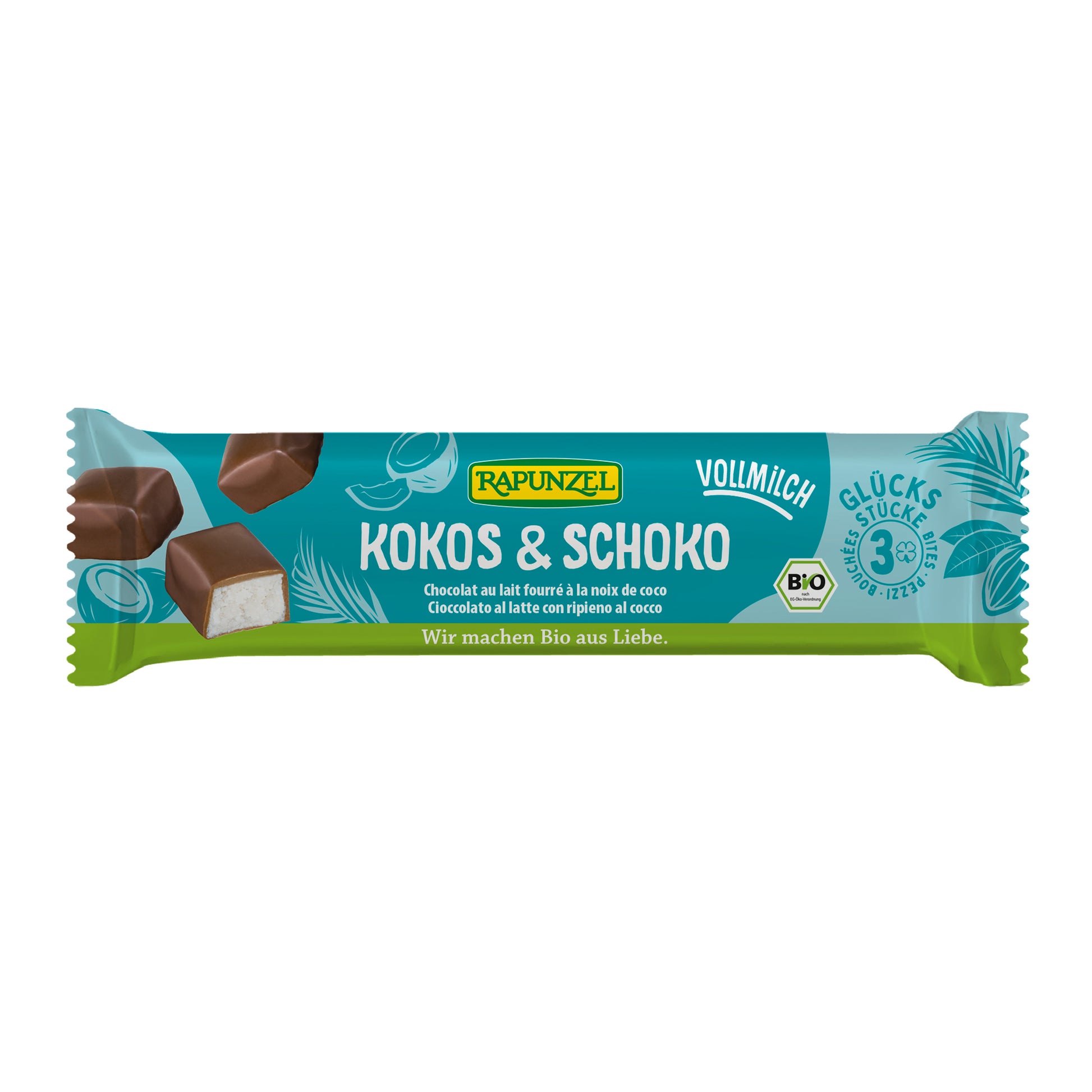 665251 Kokos v mléčné čokoládě 50 g BIO   RAPUNZEL-1
