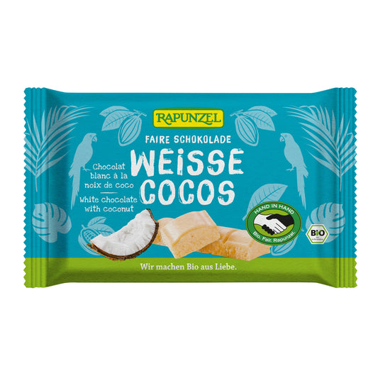 665259 Čokoláda bílá s kokosem 100 g BIO   RAPUNZEL-1