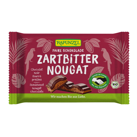 665261 Čokoláda hořká s nugátem 100 g BIO   RAPUNZEL-1