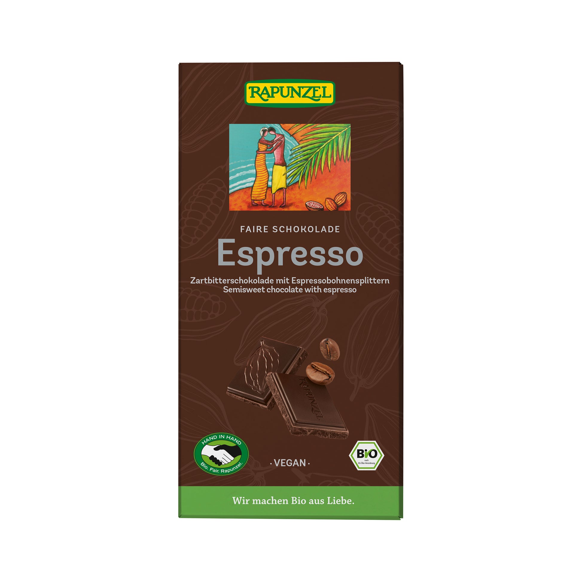 665275 Čokoláda hořká Espresso 80 g BIO   RAPUNZEL-1