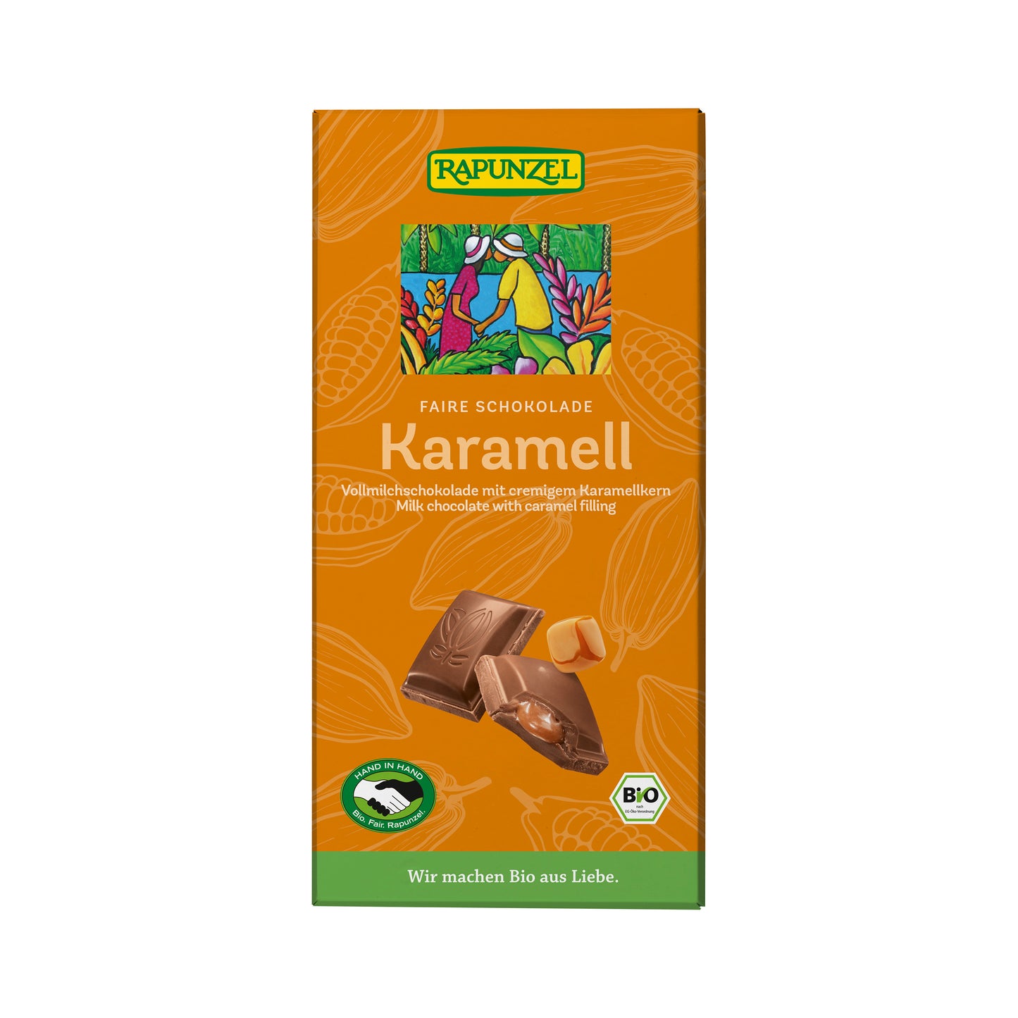 665279 Čokoláda mléčná Karamel 100 g BIO   RAPUNZEL-1