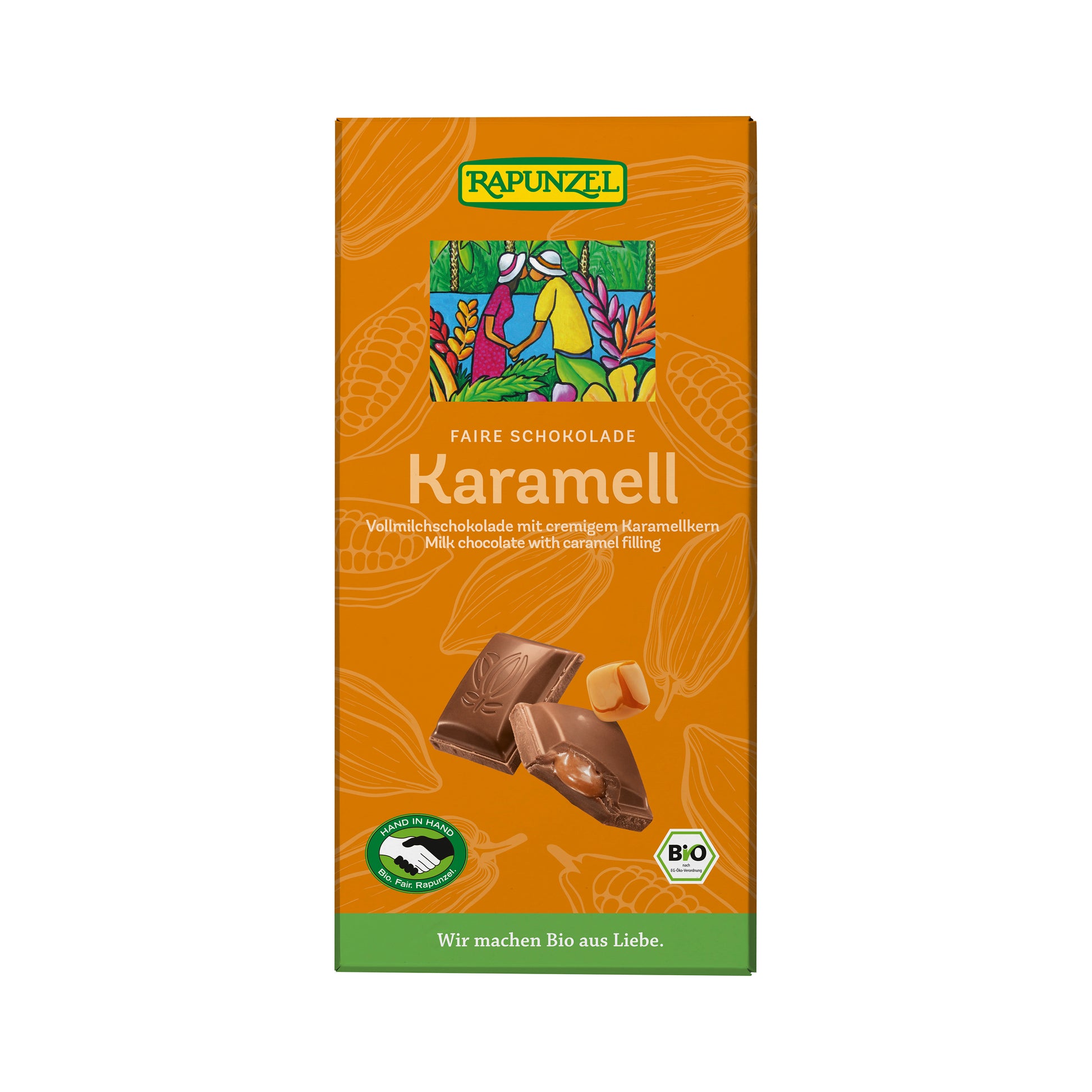 665279 Čokoláda mléčná Karamel 100 g BIO   RAPUNZEL-1
